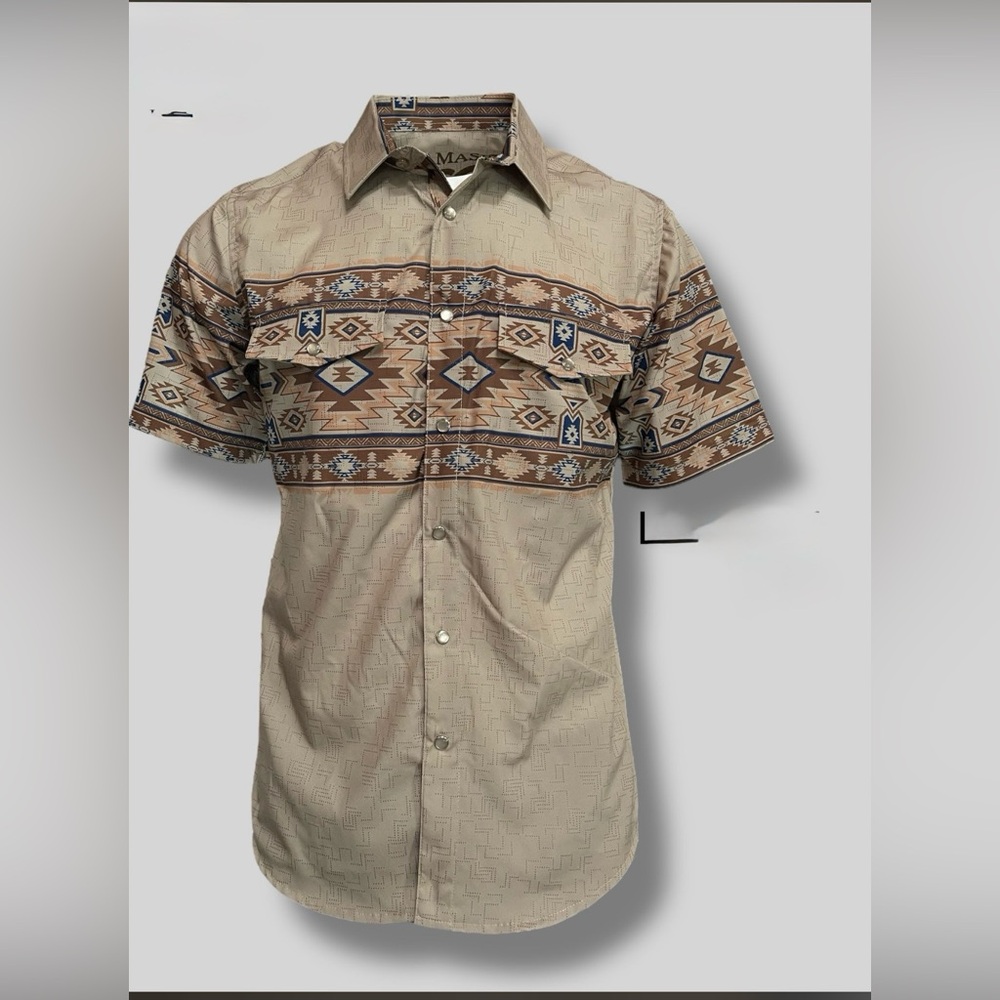 ‼️buy any 3 items get 1 free ‼️Camisa vaquera cow boy shirt Men's